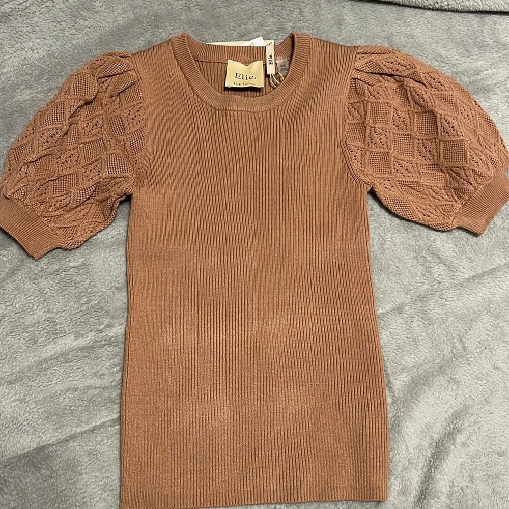 Ellie Tahari Short Sweater